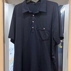 Elegant Navy Polo Shirt for Men